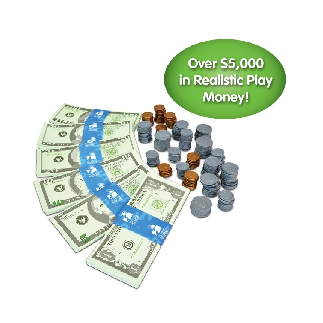 Kids Bank Play Money Set