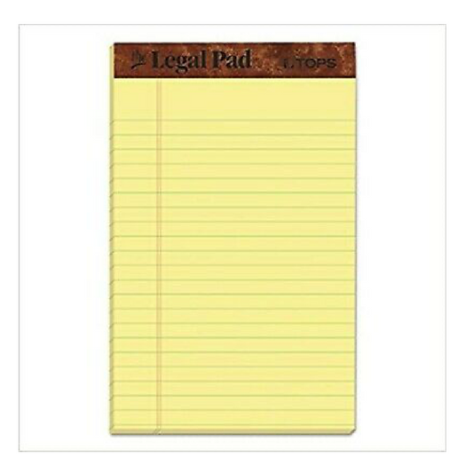 Pad Canary 5" x 8" [12/pack]