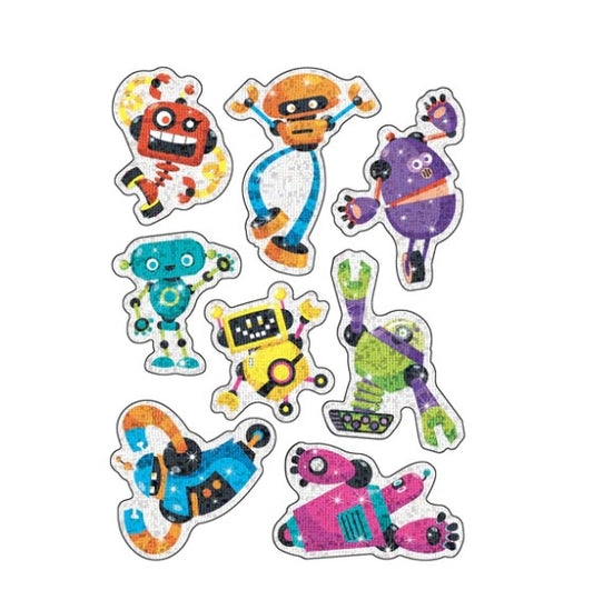 Bots & Bolts Sparkle Stickers – Large